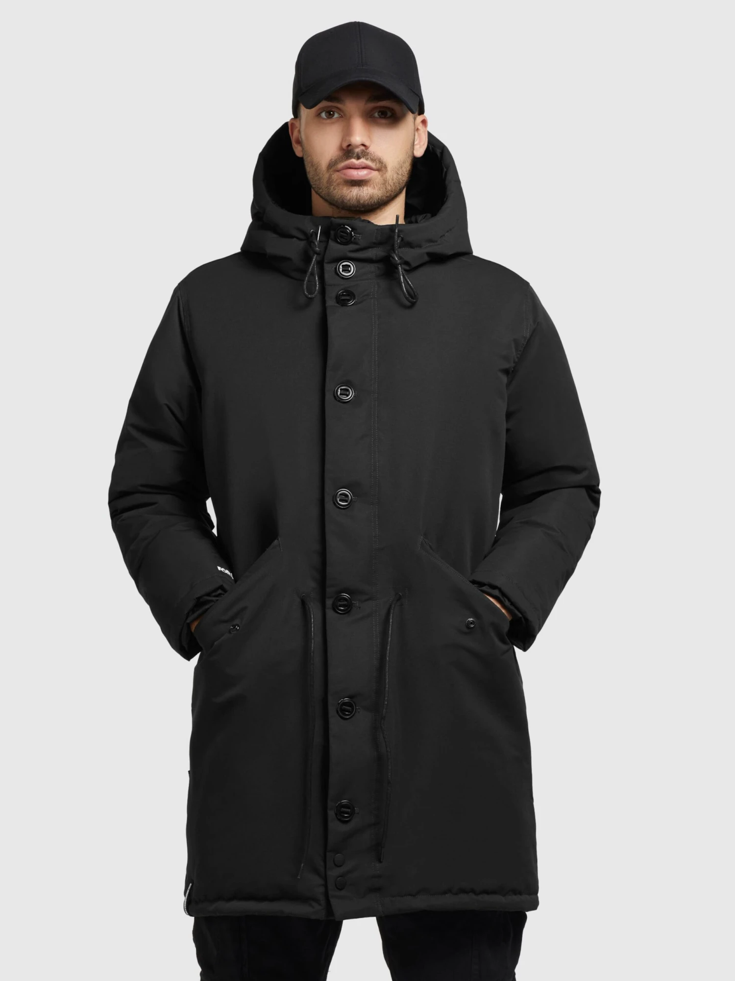 Khujo Parkas Winterparka Terra Heren Zwart 2 Khujo Parkas Winterparka Terra Heren Zwart - Afbeelding 2