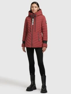 Khujo Winterjassen Winterjas Patt Dames Roestrood 13 Khujo Winterjassen Winterjas Patt Dames Roestrood -Khujo Winkel d3b2130837be0932afb1c3dd9b8108a2