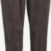Khujo Pantalons Tapered Broek SANDI Dames Antraciet