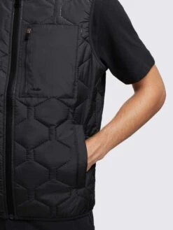 Khujo Bodywarmers Bodywarmer Liel Heren Zwart -Khujo Winkel d44db614bf6ee75a010155a0598201c9