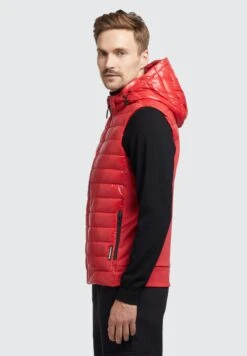 Khujo Wemo Shiny - Bodywarmer - Rot 11 Khujo Wemo Shiny - Bodywarmer - Rot -Khujo Winkel d557a3d3924a4e5991580d3625db60ad