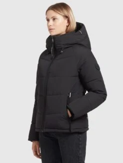 Khujo Winterjassen Winterjas Isidora Dames Zwart -Khujo Winkel d579dabfb99e530bcfd9cabf266524ff