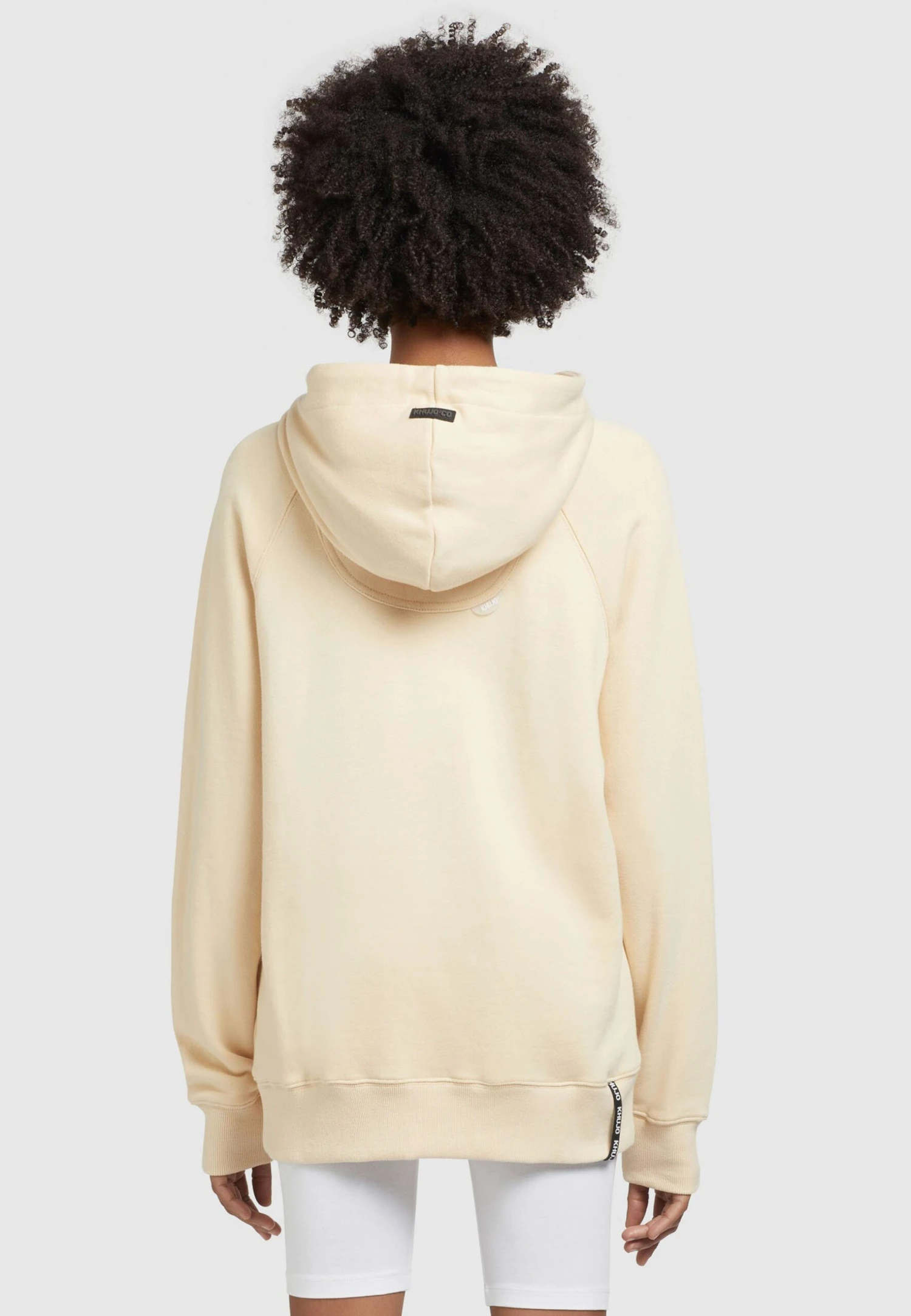 Khujo Odette - Hoodie - Hellgelb 3 Khujo Odette - Hoodie - Hellgelb - Afbeelding 3