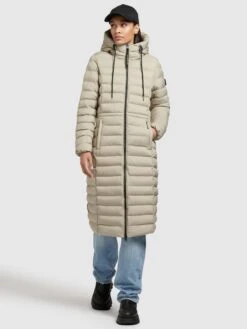 Khujo Wintermantels Wintermantel Mimi 2 Dames Pastelgroen -Khujo Winkel d6675757ae7c0dd69b89576f777ecc59