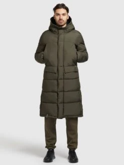 Khujo Wintermantels Winterjas Pato Heren Olijfgroen -Khujo Winkel d67447473777366d7e7245aa87a267ed