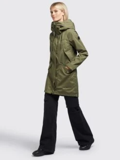 Khujo Parkas Tussenparka Aira Dames Olijfgroen -Khujo Winkel d7d2169f8ae7c31a7ace127854187ec3