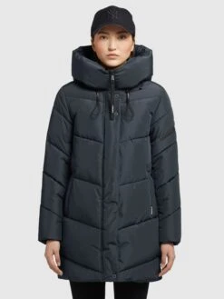 Khujo Winterjassen Winterjas Jordis 4 Dames Donkerblauw -Khujo Winkel d9457ad764f8331d1e32e88349bc821e