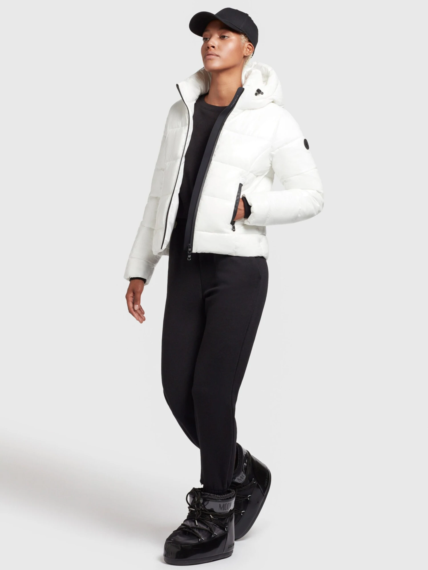 Khujo Winterjassen Winterjas Fala Dames Wit 6 Khujo Winterjassen Winterjas Fala Dames Wit - Afbeelding 6