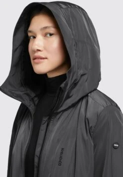 Khujo Mantel Ging - Halflange Jas - Schwarz -Khujo Winkel da6544ea81e943f0b981d6e5f8eb2752