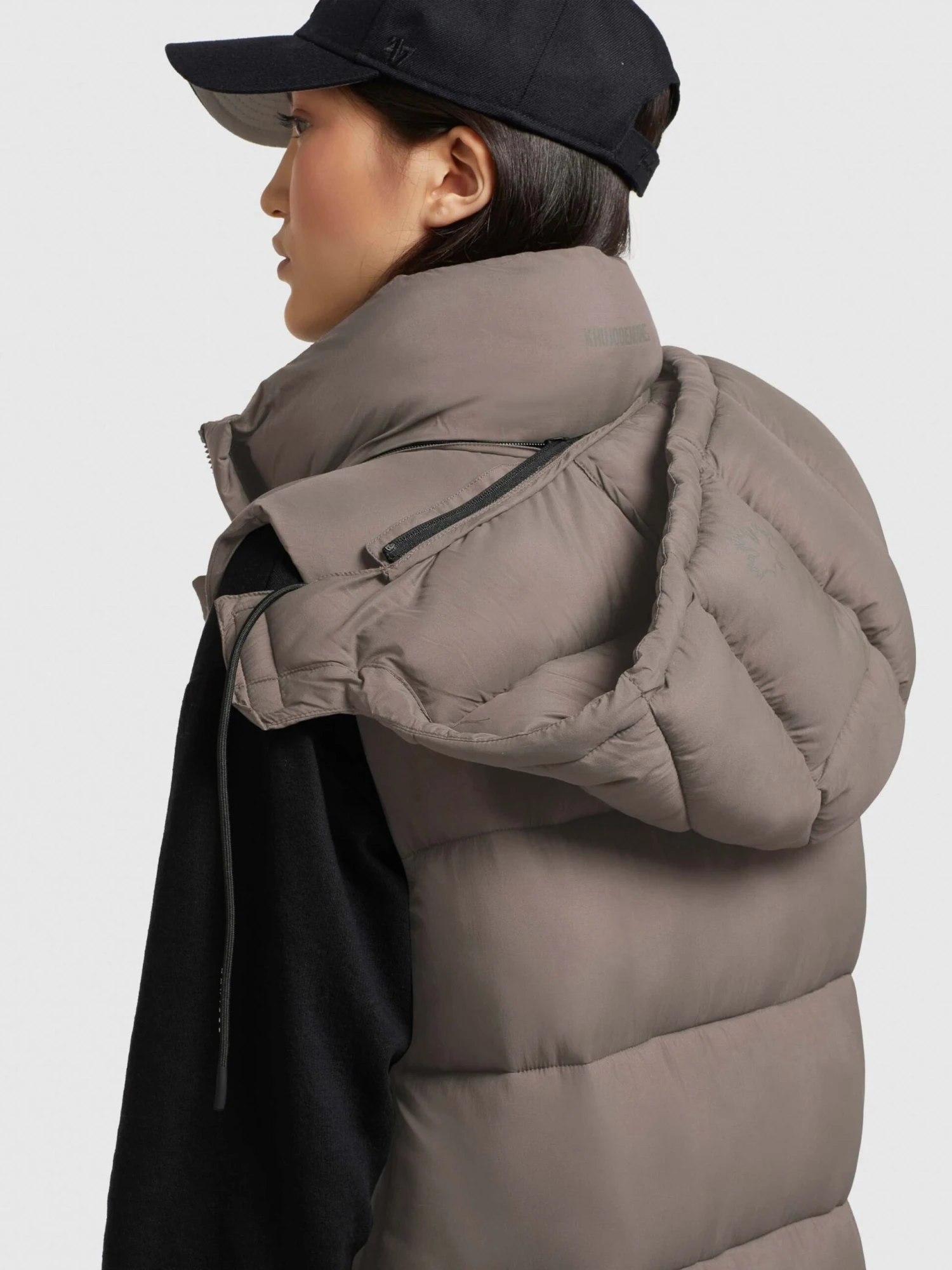 Khujo Bodywarmers Bodywarmer Tourin Dames Bruin 8 Khujo Bodywarmers Bodywarmer Tourin Dames Bruin - Afbeelding 8