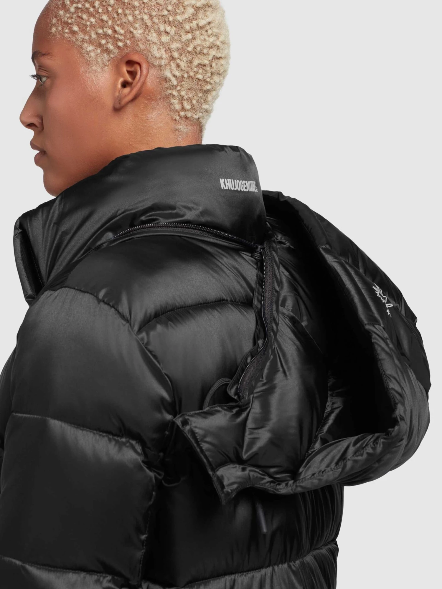 Khujo Winterjassen Winterjas Evona Dames Zwart 8 Khujo Winterjassen Winterjas Evona Dames Zwart - Afbeelding 8