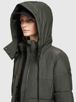 Khujo Wintermantels Wintermantel Cliv Dames Donkergroen 14 Khujo Wintermantels Wintermantel Cliv Dames Donkergroen -Khujo Winkel dd2014542d8fb144b58b685073fbe028