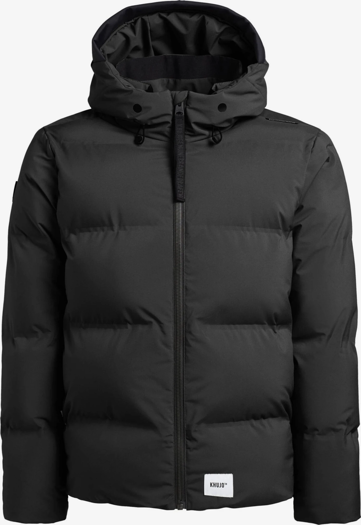 Khujo Winterjassen Winterjas Rodney 2 Heren Zwart 1 Khujo Winterjassen Winterjas Rodney 2 Heren Zwart