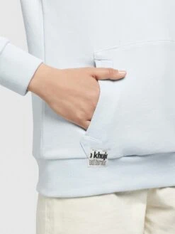 Khujo Hoodies Sweatshirt Rhabea Dames Lichtblauw -Khujo Winkel ddd3510d24aedaa1fec0eb0543946a97