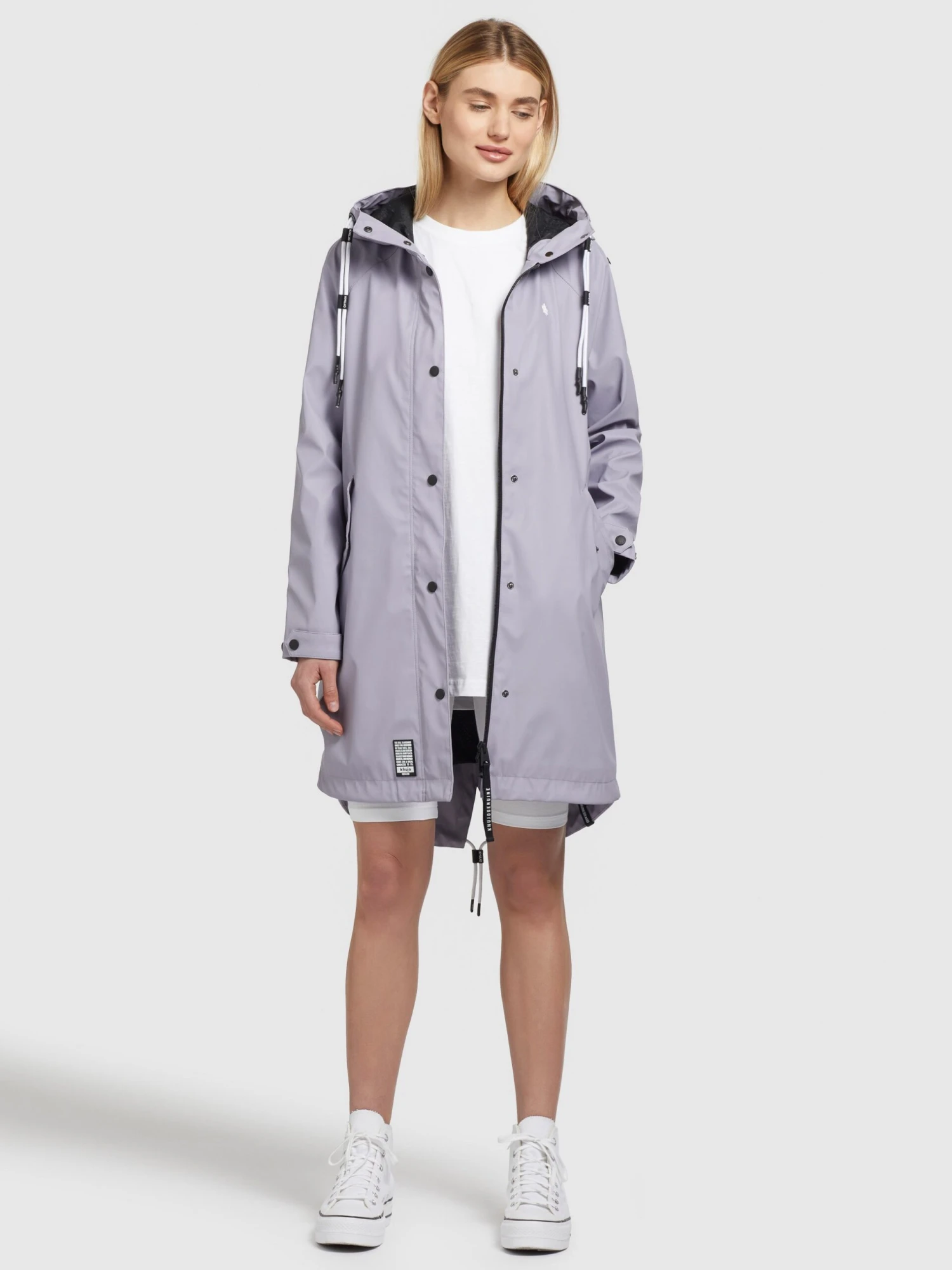 Khujo Odelie - Regenjas - Flieder 5 Khujo Odelie - Regenjas - Flieder - Afbeelding 5
