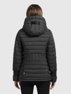 Khujo Winterjassen Winterjas Patt Dames Zwart -Khujo Winkel e21bdb111425b79ed91d4127ebebd397