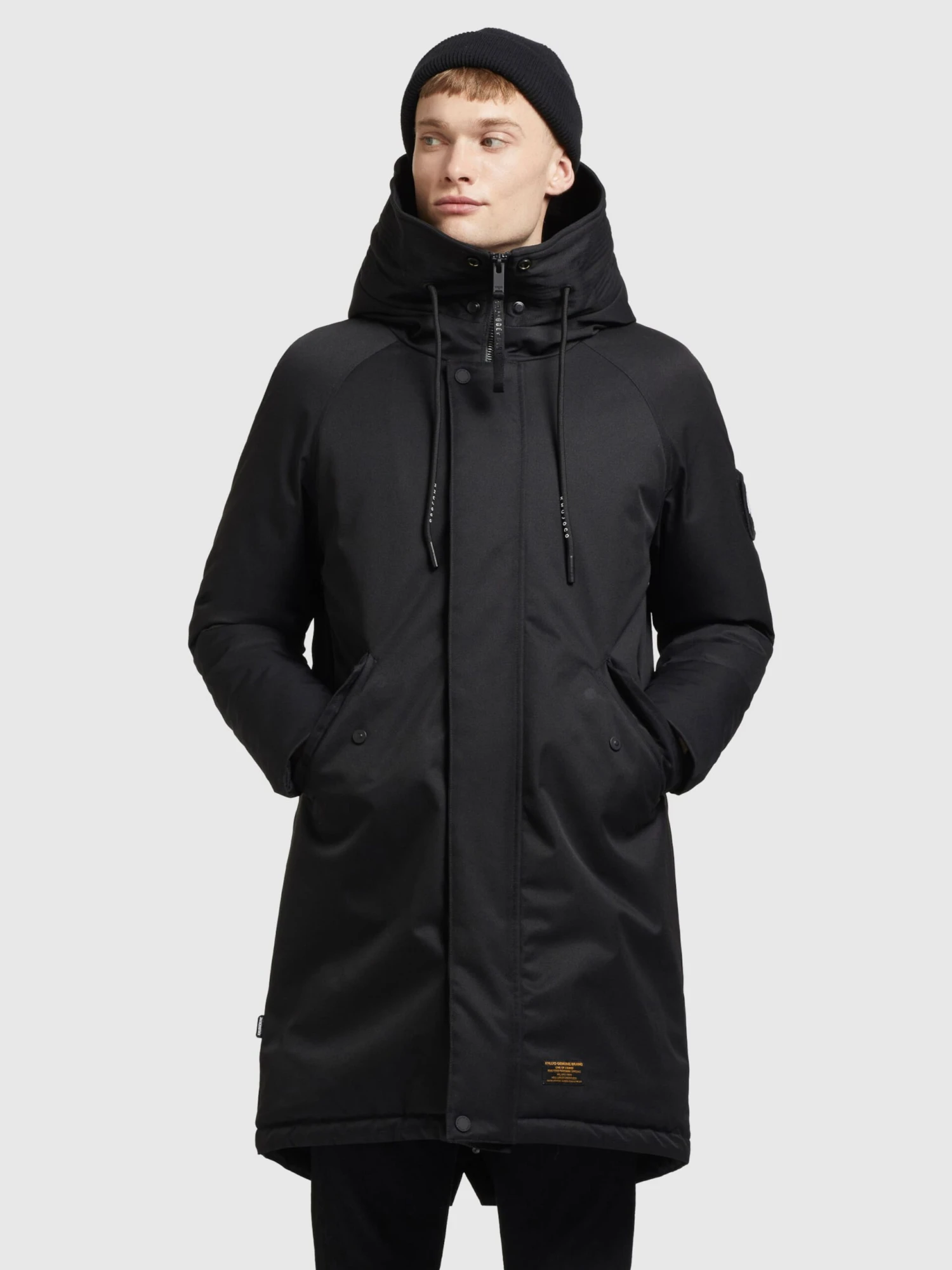 Khujo Wintermantels Winterjas Tuck Heren Zwart 2 Khujo Wintermantels Winterjas Tuck Heren Zwart - Afbeelding 2