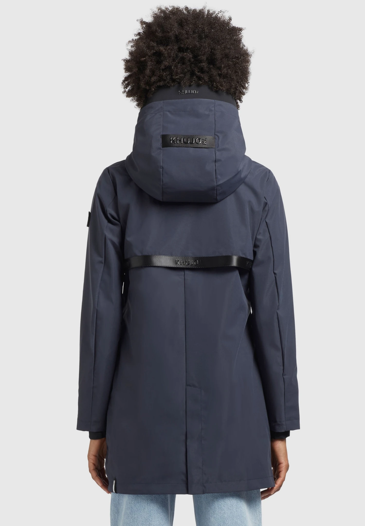 Khujo Izaf - Regenjas - Dunkelblau 3 Khujo Izaf - Regenjas - Dunkelblau - Afbeelding 3