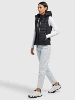 Khujo Bodywarmers Bodywarmer Fabia Matt Dames Zwart -Khujo Winkel e4cf9162bb40ae365fc71ca85a0ce286