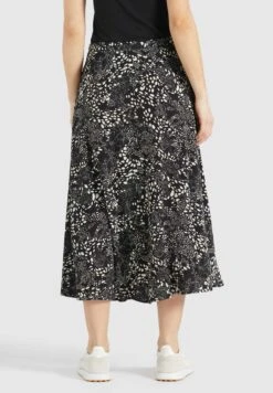 Khujo Maxi Rokken Rok Hepke Dames Zwart -Khujo Winkel e4fe27327036b7cf4abca7dbf9e60c7c