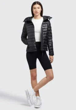 Khujo Lovina4 Shiny - Jas - Schwarz 11 Khujo Lovina4 Shiny - Jas - Schwarz -Khujo Winkel e57ef827a6314f08bd7fc5e37b1d436f