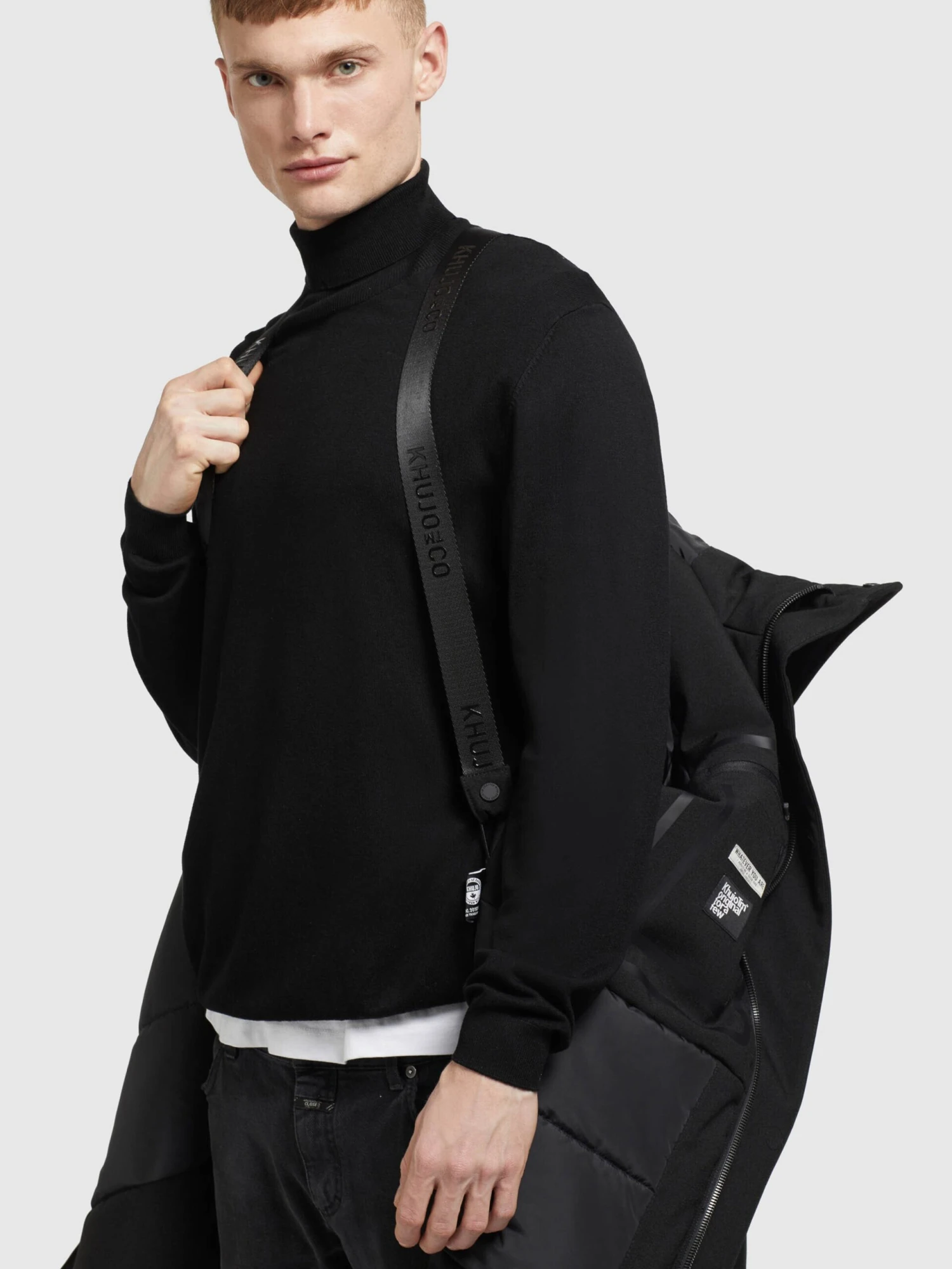 Khujo Wintermantels Winterjas Carl Heren Zwart 8 Khujo Wintermantels Winterjas Carl Heren Zwart - Afbeelding 8