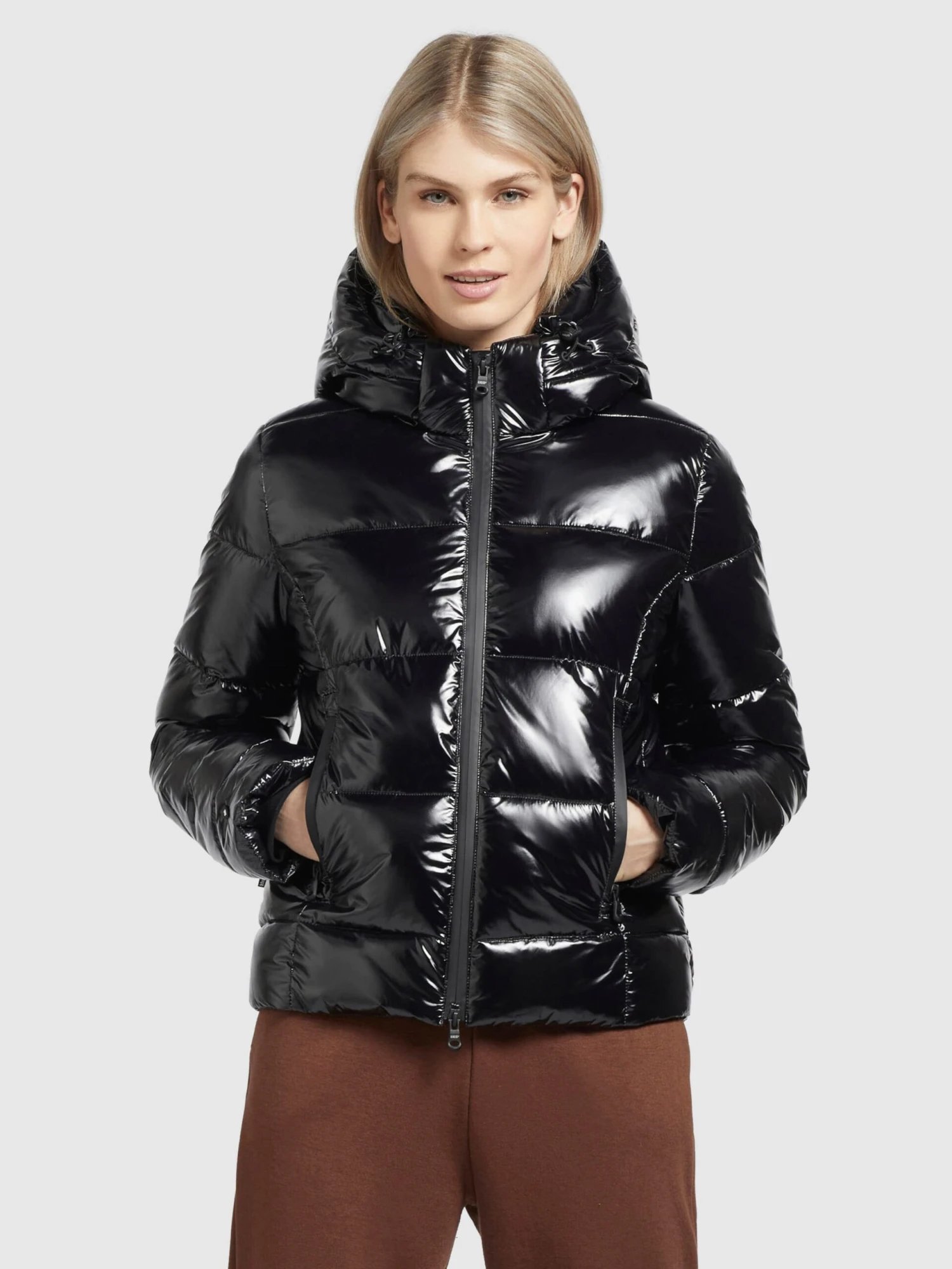 Khujo Winterjassen Winterjas Fala Dames Zwart 2 Khujo Winterjassen Winterjas Fala Dames Zwart - Afbeelding 2