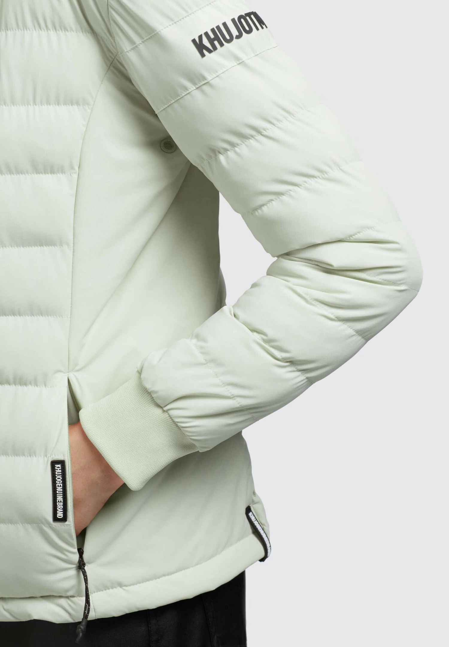 Khujo Maude Matt - Jas - Blassgrün 5 Khujo Maude Matt - Jas - Blassgrün - Afbeelding 5