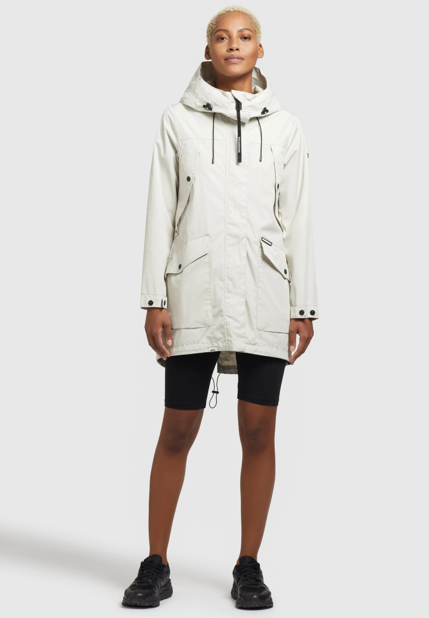 Khujo Aira2 - Parka - Hellgrau 2 Khujo Aira2 - Parka - Hellgrau - Afbeelding 2