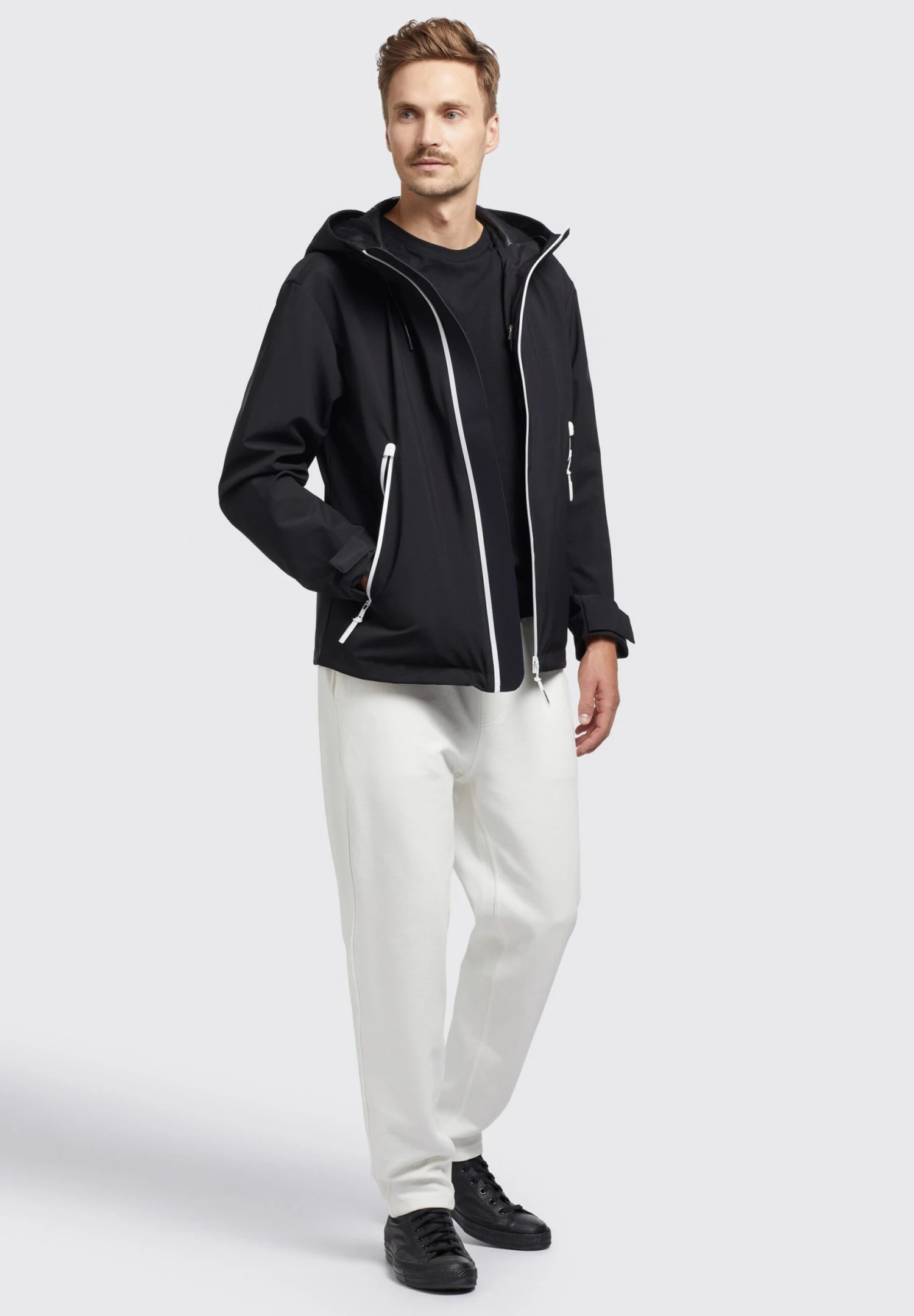 Khujo Neal - Outdoorjas - Schwarz 2 Khujo Neal - Outdoorjas - Schwarz - Afbeelding 2