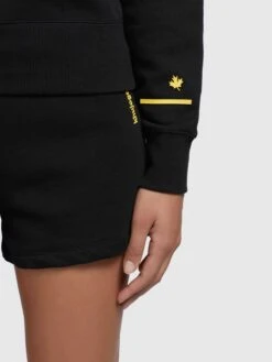 Khujo Longsleeves Shirt Dalia Dames Zwart -Khujo Winkel e63e068fd313460a62b180603d753da3