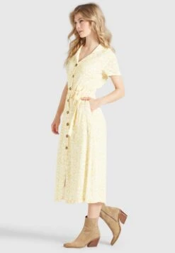 Khujo Goya - Blousejurk - Gelb-Weiß Geblümt 12 Khujo Goya - Blousejurk - Gelb-Weiß Geblümt -Khujo Winkel e6a635bac0f34c54a1e822463ed114d6