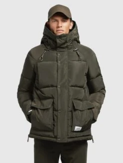 Khujo Winterjassen Winterjas JEDI Heren Kaki 8 Khujo Winterjassen Winterjas JEDI Heren Kaki -Khujo Winkel e74d328d1038fa9fe5b09dad8cddc31e