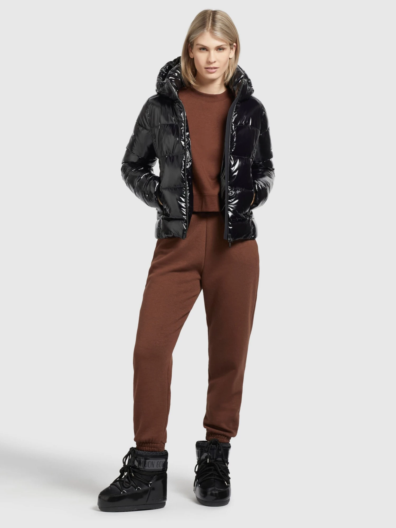 Khujo Winterjassen Winterjas Fala Dames Zwart 3 Khujo Winterjassen Winterjas Fala Dames Zwart - Afbeelding 3