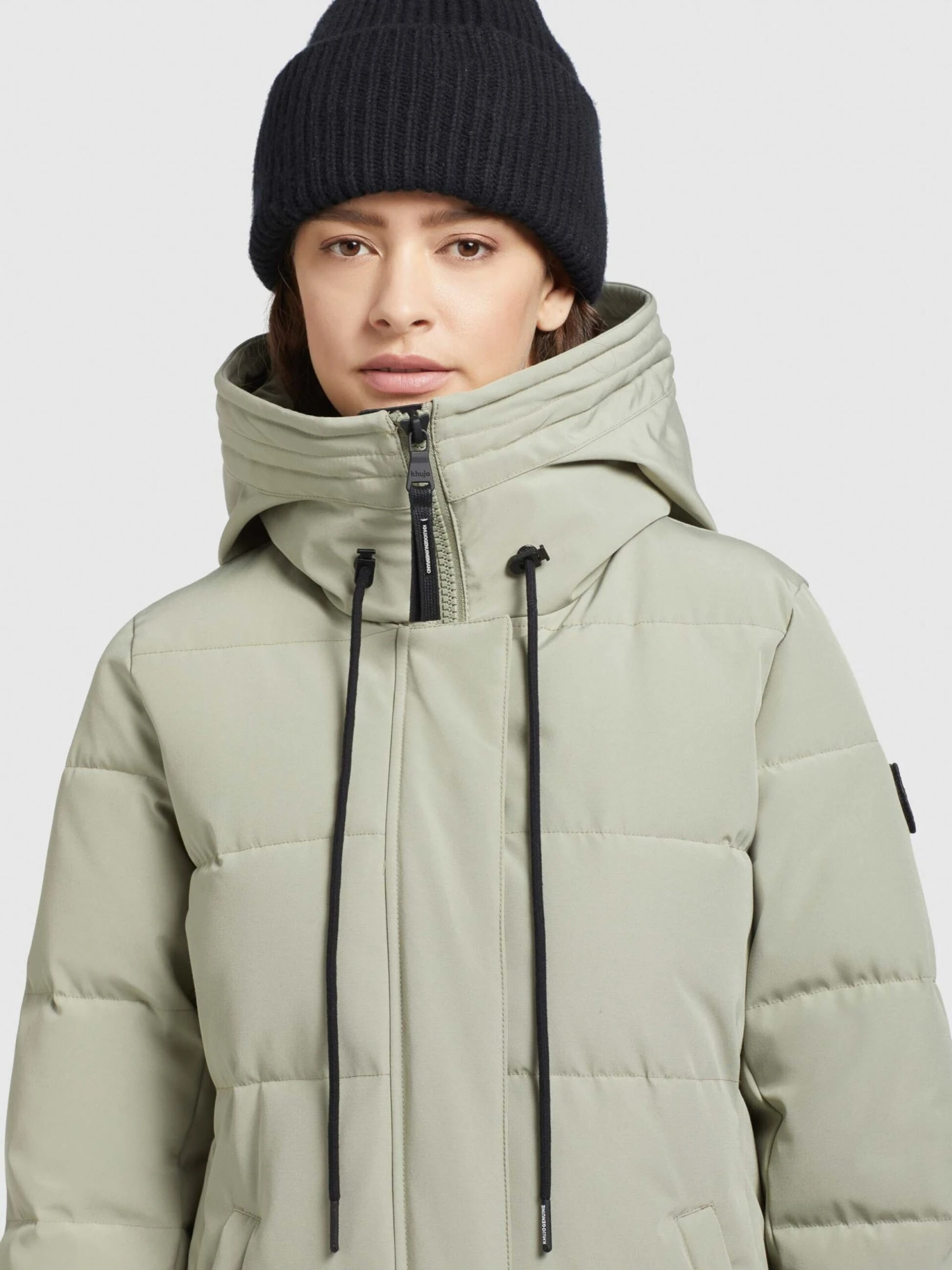 Khujo Wintermantels Wintermantel LOLL Dames Pastelgroen 7 Khujo Wintermantels Wintermantel LOLL Dames Pastelgroen - Afbeelding 7