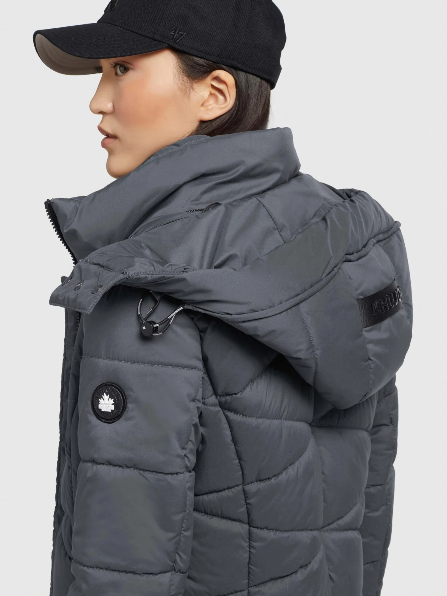 Khujo Tussenmantels Tussenmantel Fitt Light Dames Donkergrijs 8 Khujo Tussenmantels Tussenmantel Fitt Light Dames Donkergrijs - Afbeelding 8