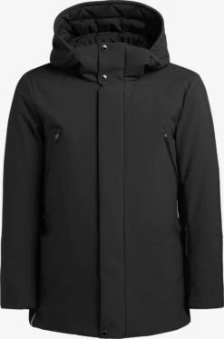 Khujo Winterjassen Winterjas Toto Heren Zwart