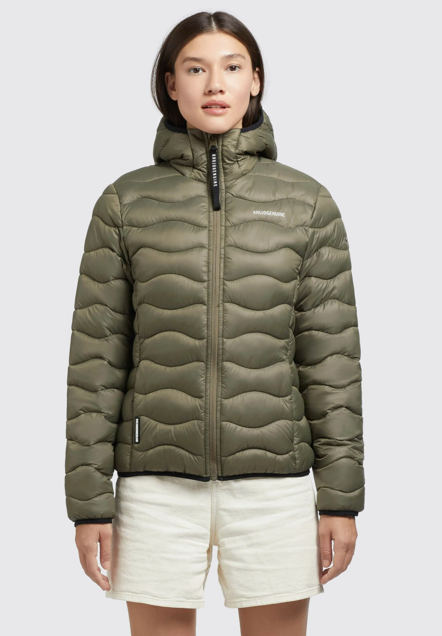 Khujo Nanna - Winterjas - Olivgrün 1 Khujo Nanna - Winterjas - Olivgrün