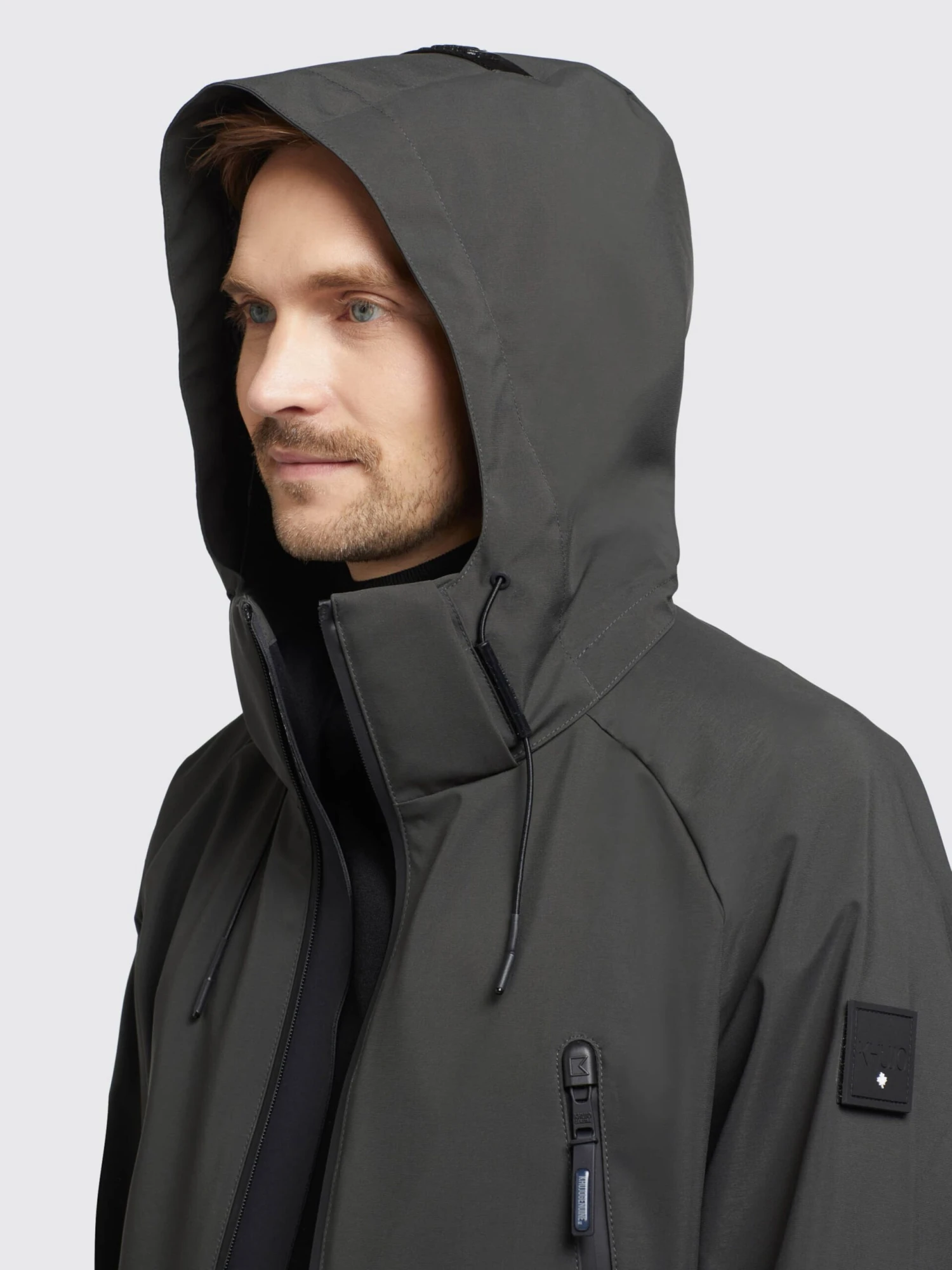 Khujo Tussenjassen Tussenjas Adam Heren Kastanjebruin 7 Khujo Tussenjassen Tussenjas Adam Heren Kastanjebruin - Afbeelding 7