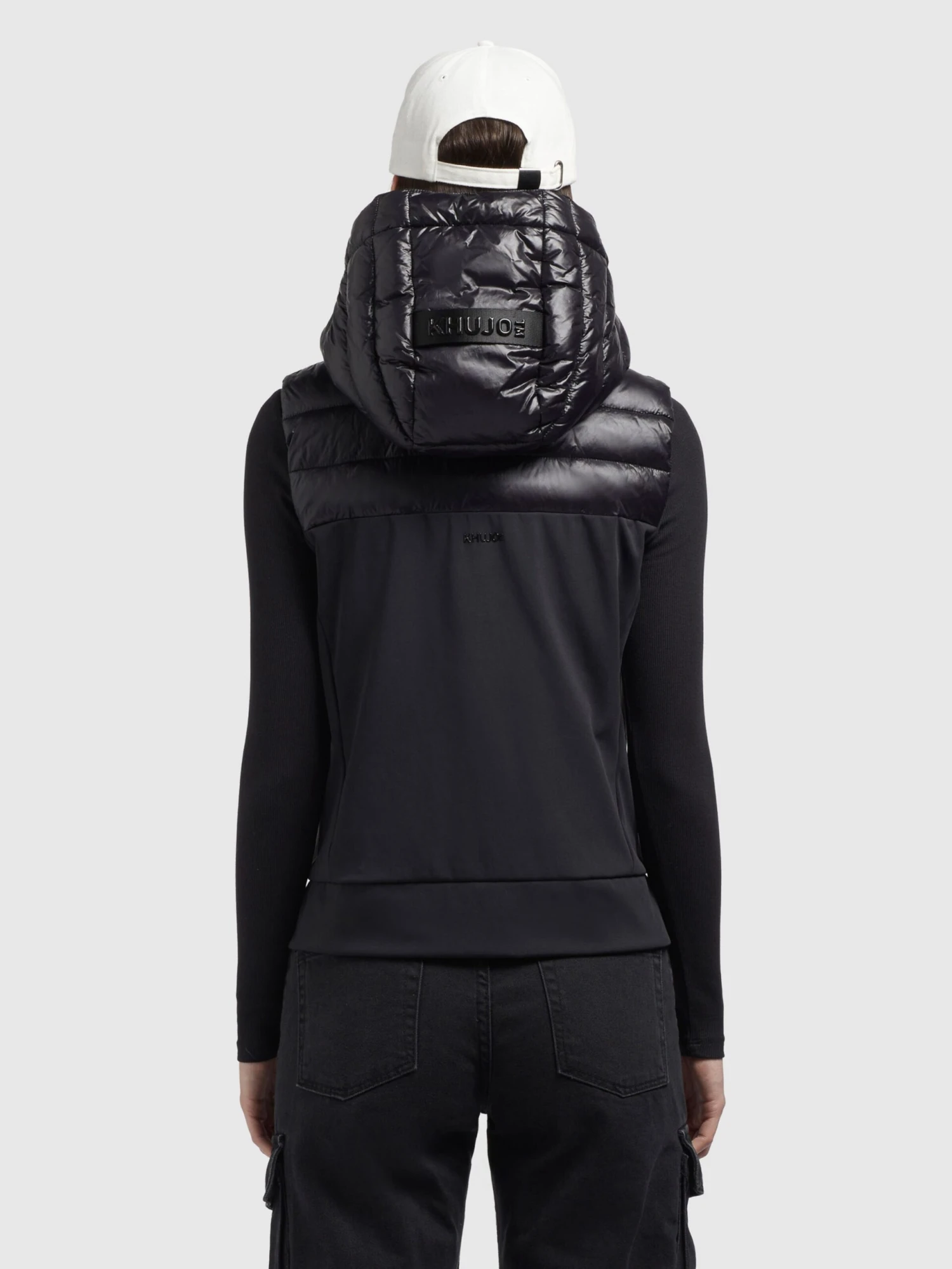 Khujo Bodywarmers Bodywarmer Fabia Dames Zwart 4 Khujo Bodywarmers Bodywarmer Fabia Dames Zwart - Afbeelding 4