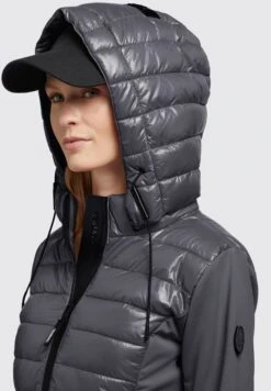 Khujo Ghita Shiny - Jas - Grau 12 Khujo Ghita Shiny - Jas - Grau -Khujo Winkel ec84cb5812de44a79afcee83c22e8dfe