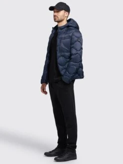 Khujo Tussenjassen Tussenjas Remo Heren Donkerblauw -Khujo Winkel eccb207148534468f576d6534590c21a