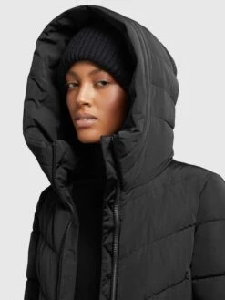 Khujo Wintermantels Wintermantel Formin Dames Zwart -Khujo Winkel ed8ee95ede0ffa7f1f50845f0f641093