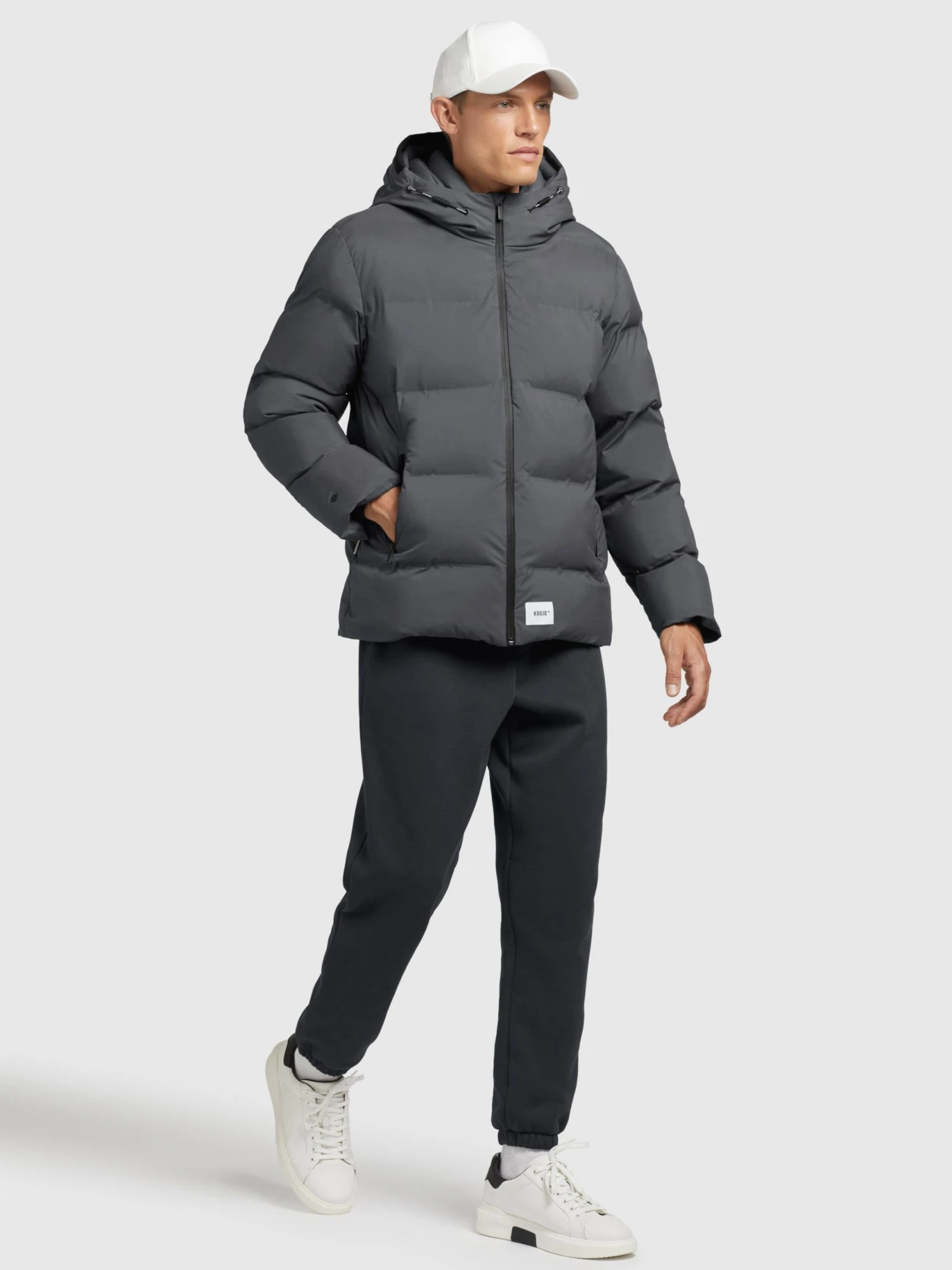 Khujo Winterjassen Winterjas Juff Heren Grafiet 6 Khujo Winterjassen Winterjas Juff Heren Grafiet - Afbeelding 6