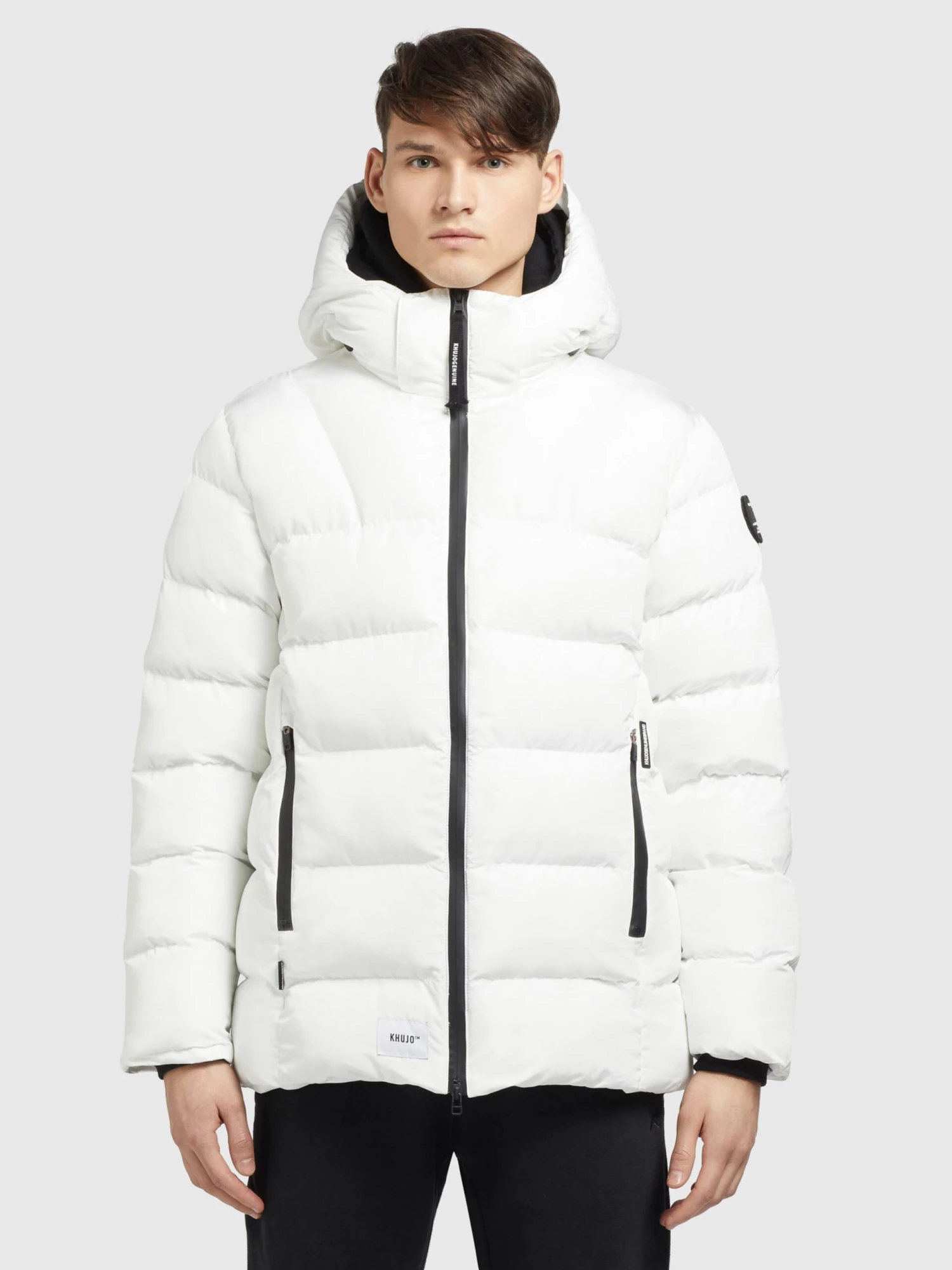 Khujo Winterjassen Winterjas Sumo Heren Wit 2 Khujo Winterjassen Winterjas Sumo Heren Wit - Afbeelding 2