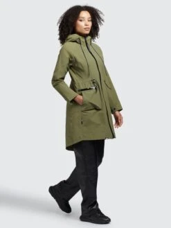 Khujo Parkas Tussenparka Dames Olijfgroen -Khujo Winkel efbb40386e1f1940f67be3e79b73155b