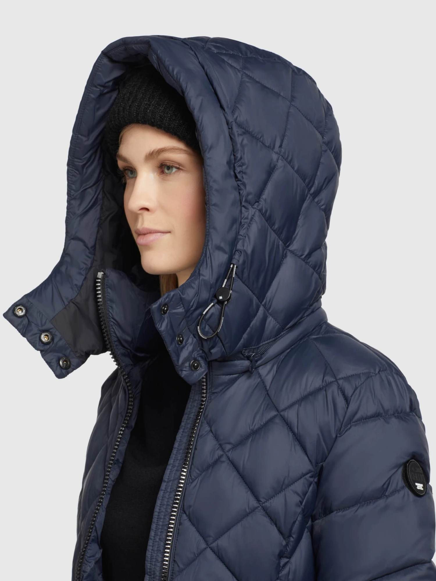 Khujo Tussenmantels Tussenmantel Aneth Dames Navy 7 Khujo Tussenmantels Tussenmantel Aneth Dames Navy - Afbeelding 7