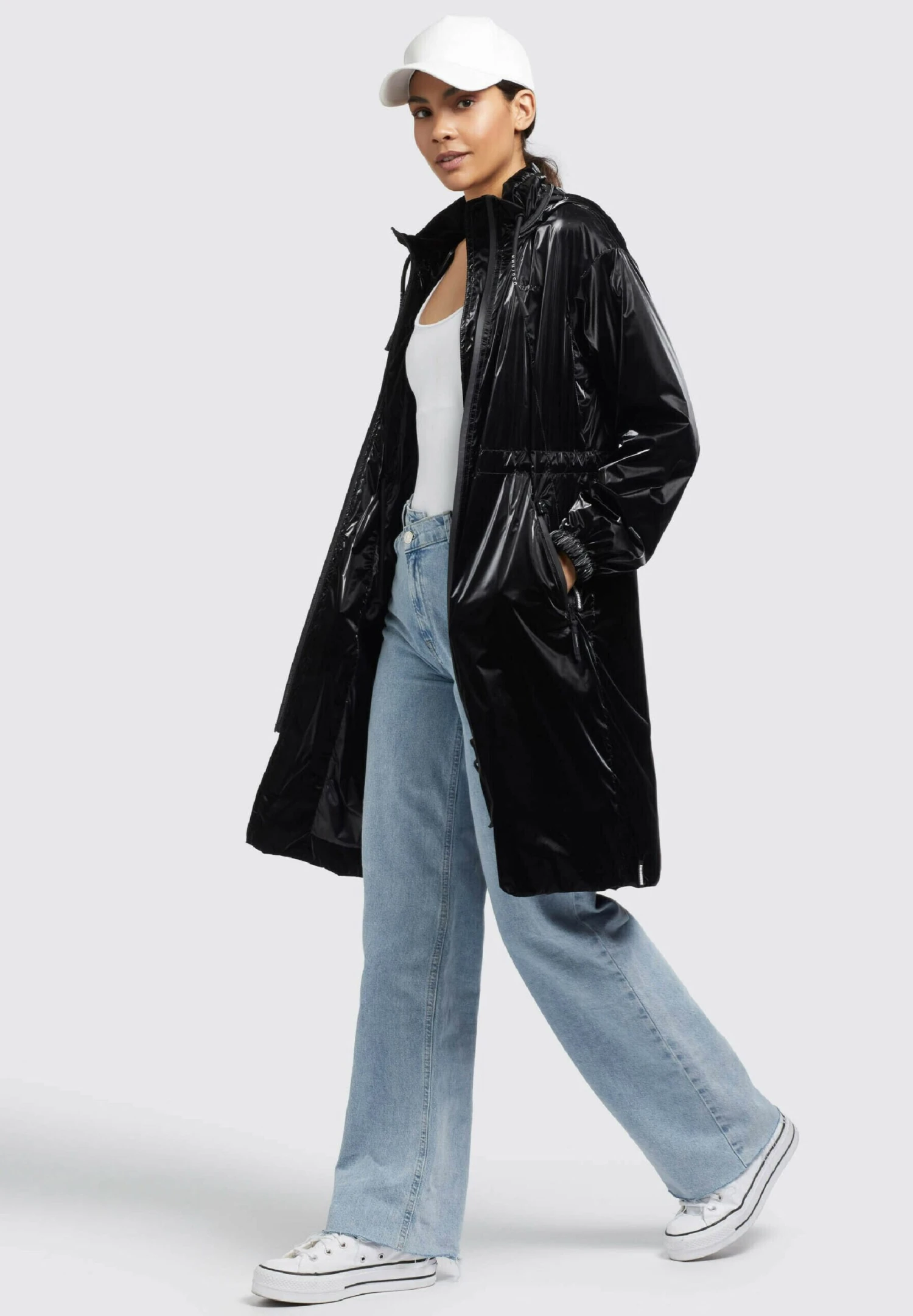 Khujo Marthe - Regenjas - Schwarz 4 Khujo Marthe - Regenjas - Schwarz - Afbeelding 4