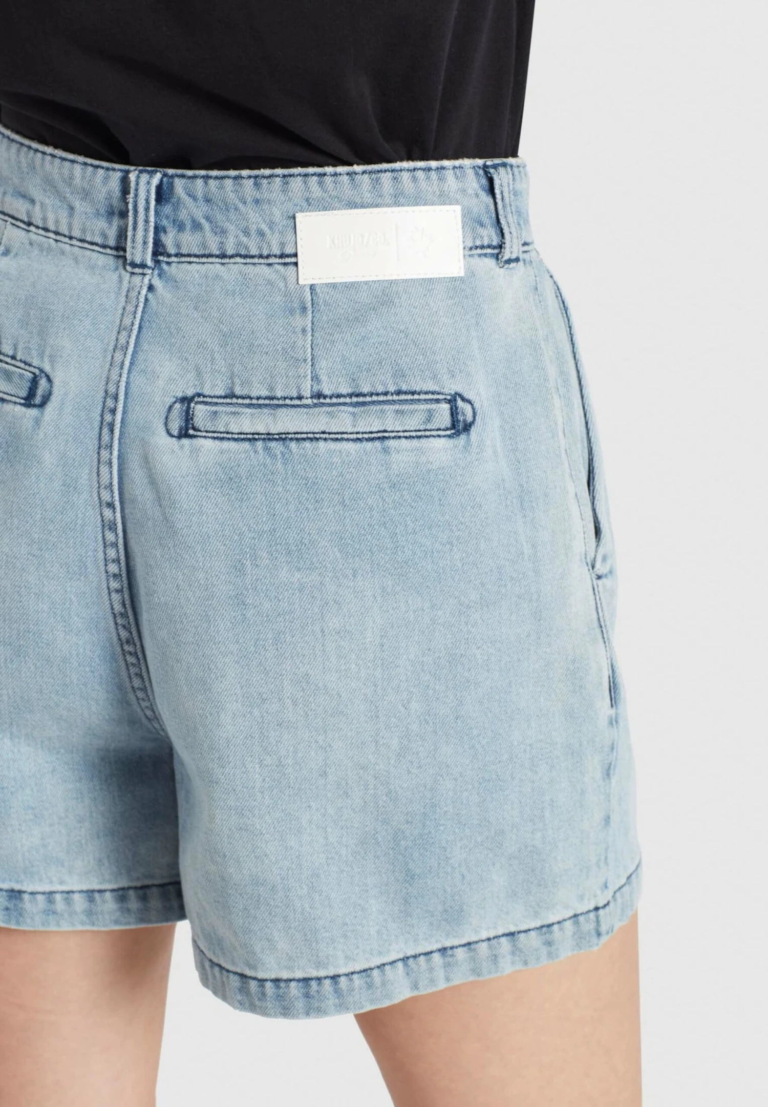 Khujo Jeans Loosefit Bandplooi Jeans Cambel Dames Blauw 7 Khujo Jeans Loosefit Bandplooi Jeans Cambel Dames Blauw - Afbeelding 7