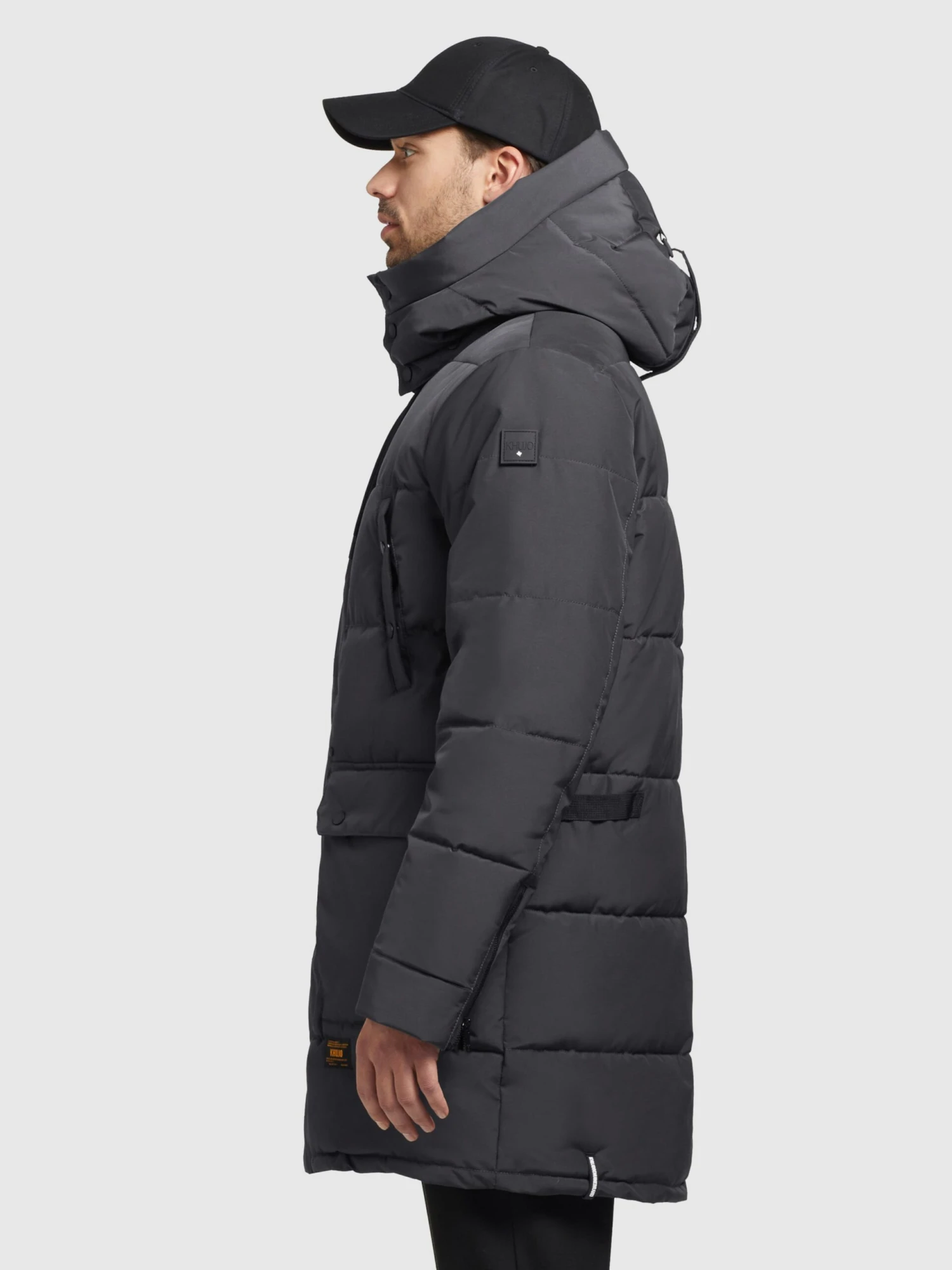 Khujo Winterjassen Winterjas Vivas Heren Donkergrijs 5 Khujo Winterjassen Winterjas Vivas Heren Donkergrijs - Afbeelding 5